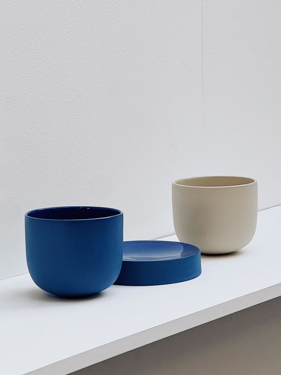 blauw en zand kleur - Elise Slurink