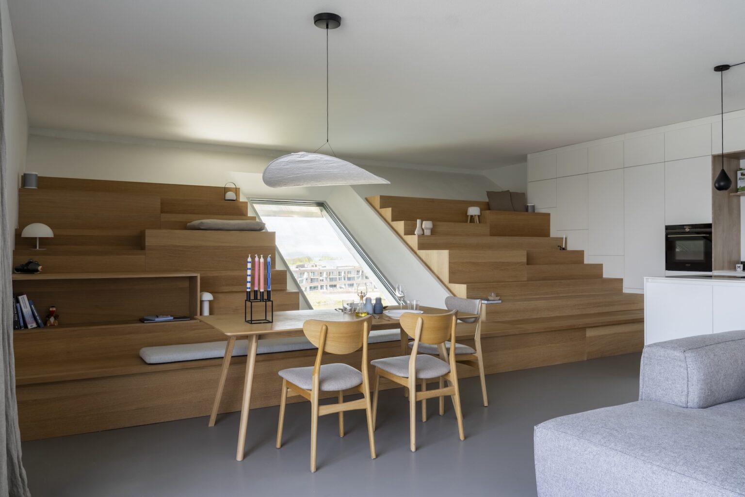 Interieurontwerp met maatwerk in Sluishuis Amsterdam - Mies Interieur